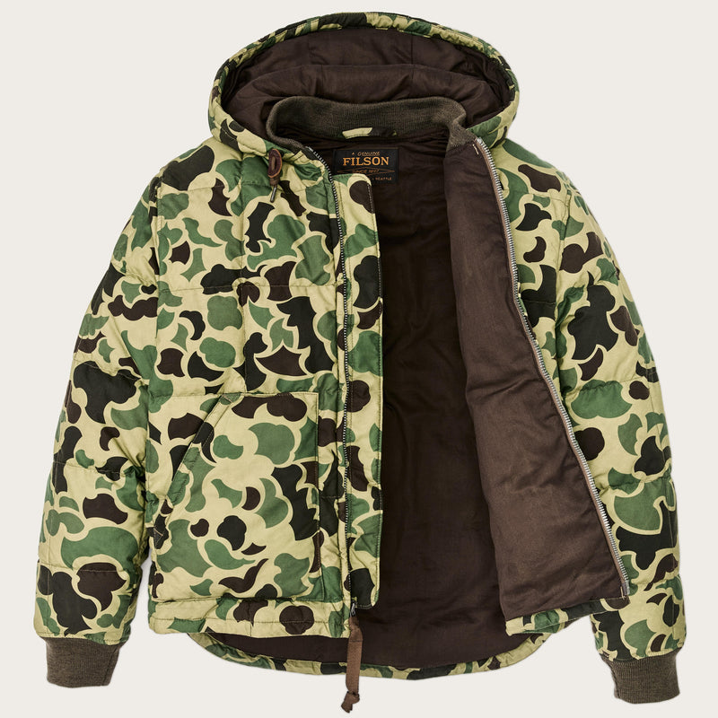Doudoune cirée par Filson | Tundra shrub camo (Green)