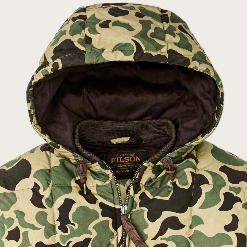 Doudoune cirée par Filson | Tundra shrub camo (Green)