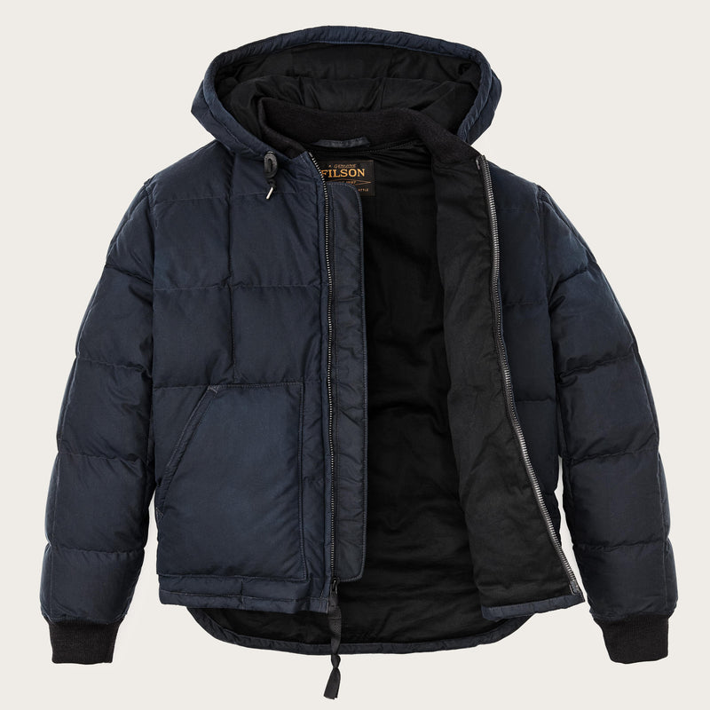 Giacca cerata in piuma d’anatra di Filson | Night sky (Blue)