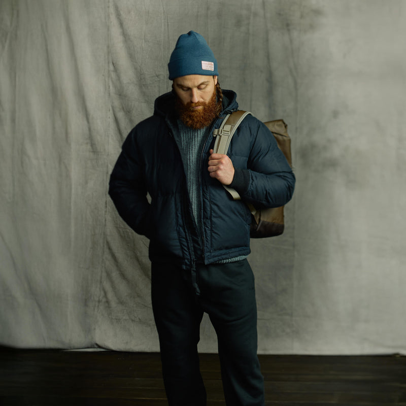 Giacca cerata in piuma d’anatra di Filson | Night sky (Blue)