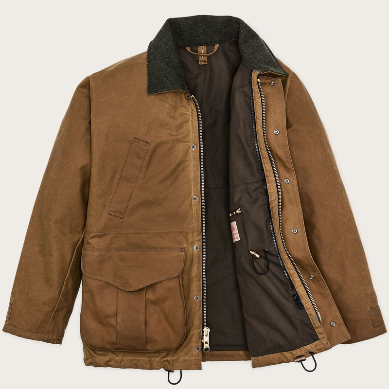 Veste field doublée en tin cloth von Filson | Dark tan (Brown)