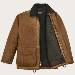 Veste field doublée en tin cloth von Filson | Dark tan (Brown)