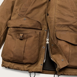 Veste field doublée en tin cloth von Filson | Dark tan (Brown)