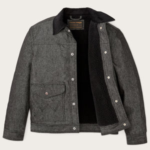 Wrangler x filson denim work jacket von Filson | Black (Gray)