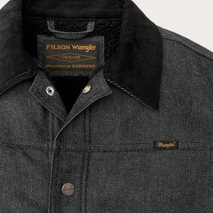 Wrangler x filson denim work jacket von Filson | Black (Gray)