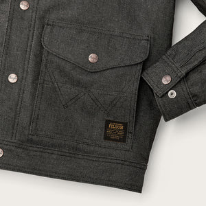 Wrangler x filson denim work jacket von Filson | Black (Gray)