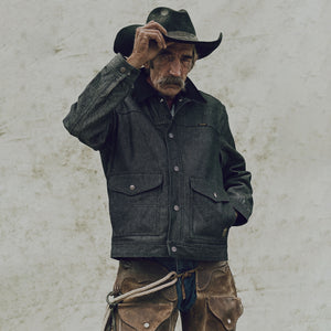 Wrangler x filson denim work jacket von Filson | Black (Gray)