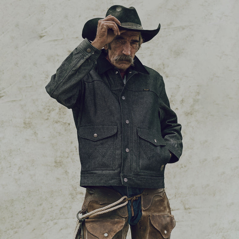 Wrangler x filson denim work jacket von Filson | Black (Gray)