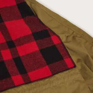 Filson x junya watanabe trench coat von Filson | Khaki / red black (Brown)