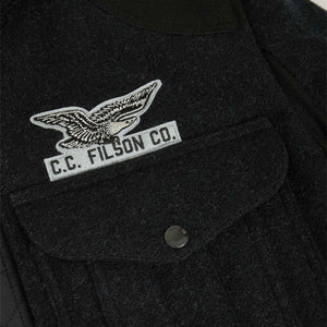 Filson x junya watanabe padded wool jacket by Filson | Charcoal / black (Black)