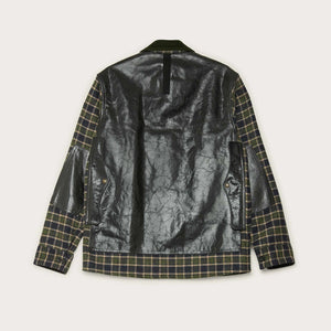 Filson × junya watanabe jac-shirt en laine à carreaux par Filson | Navy green beige / b (Green)