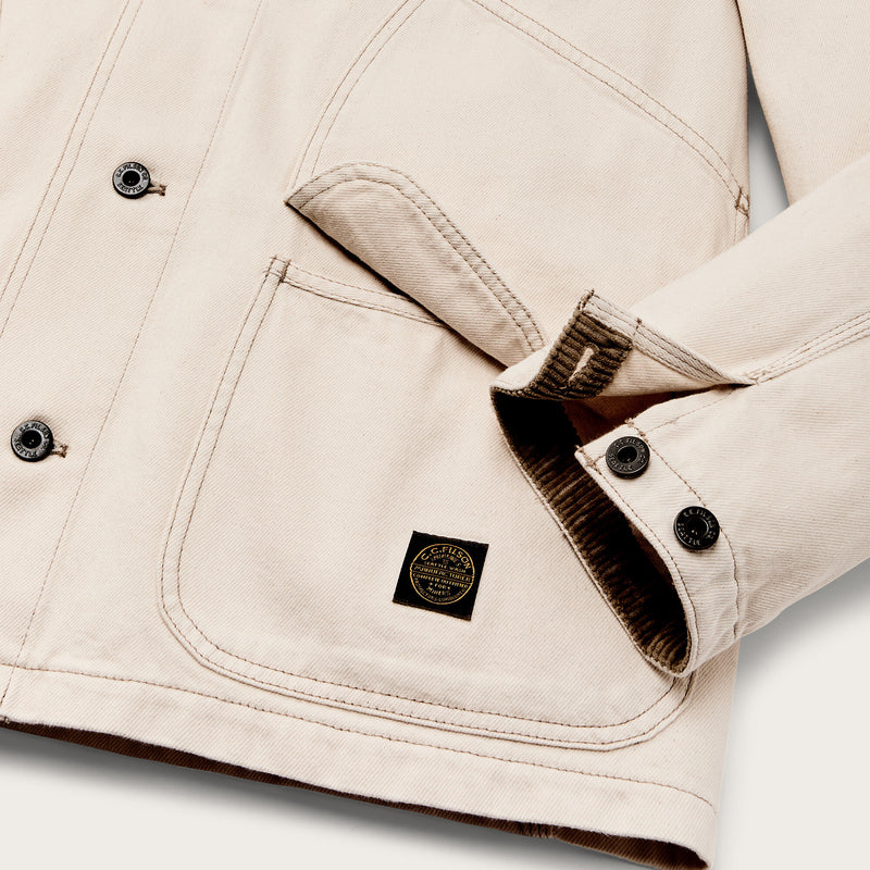 11-oz. denim outfitter jacket by Filson | Natural seed (Beige)