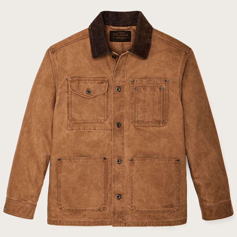 Rustic canvas barn coat von Filson | Whiskey (Brown)
