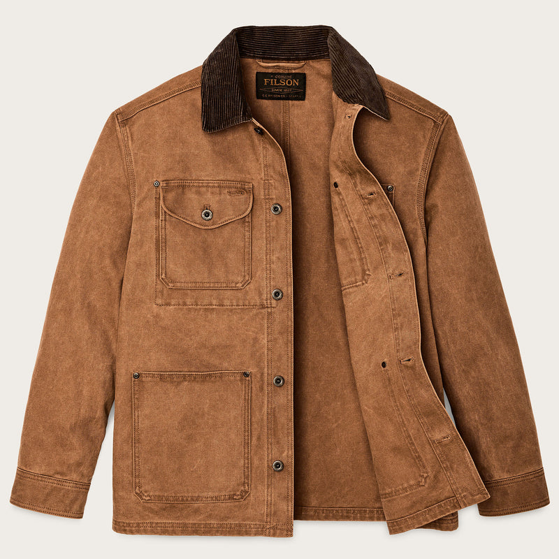 Rustic canvas barn coat von Filson | Whiskey (Brown)