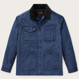 Rustic canvas barn coat von Filson | Indigo (Blue)