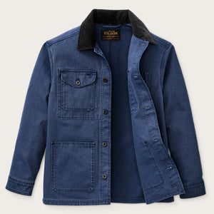 Rustic canvas barn coat von Filson | Indigo (Blue)