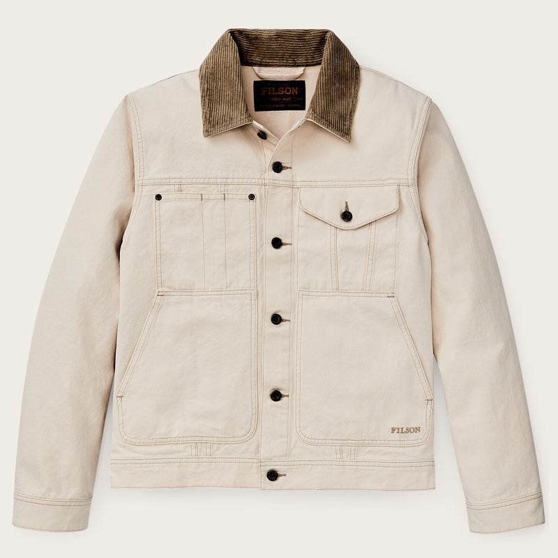 Rustic canvas short cruiser jacket von Filson | Natural seed (Beige)