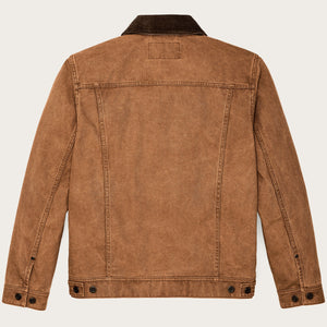 Rustic canvas short cruiser jacket von Filson | Whiskey (Brown)