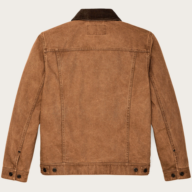 Rustic canvas short cruiser jacket von Filson | Whiskey (Brown)
