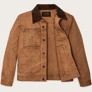 Rustic canvas short cruiser jacket von Filson | Whiskey (Brown)