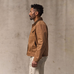 Rustic canvas short cruiser jacket von Filson | Whiskey (Brown)