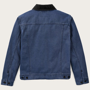 Rustic canvas short cruiser jacket von Filson | Indigo (Blue)