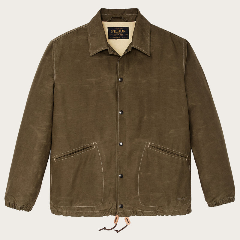 Dry wax windbreaker von Filson | Military olive (Green)