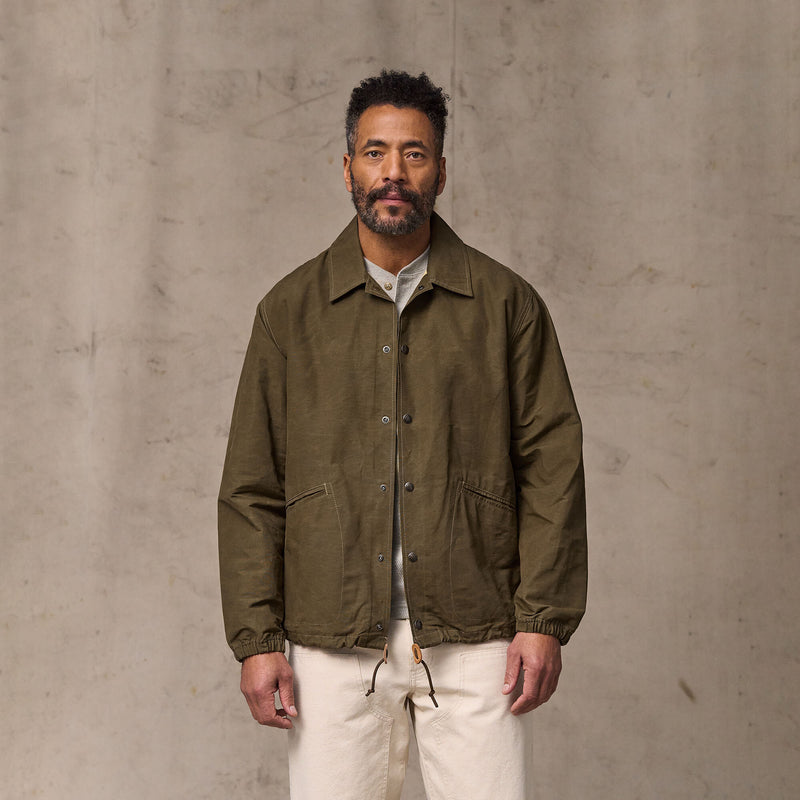 Dry wax windbreaker von Filson | Military olive (Green)