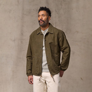 Dry wax windbreaker von Filson | Military olive (Green)