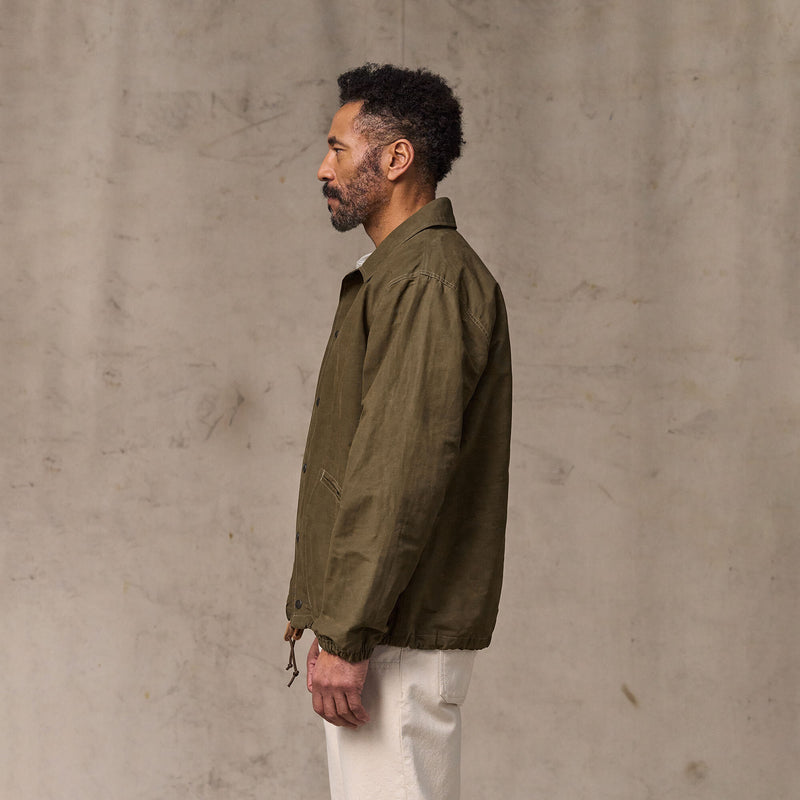 Dry wax windbreaker von Filson | Military olive (Green)