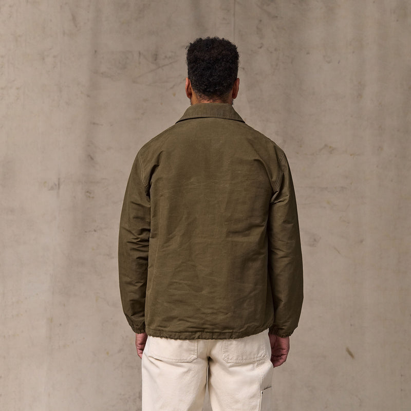 Dry wax windbreaker von Filson | Military olive (Green)