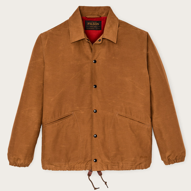 Dry wax windbreaker von Filson | Harvest tan (Brown)