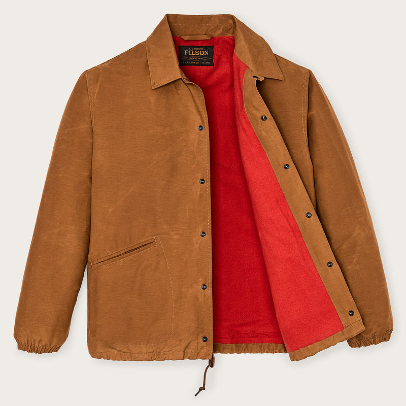 Dry wax windbreaker von Filson | Harvest tan (Brown)