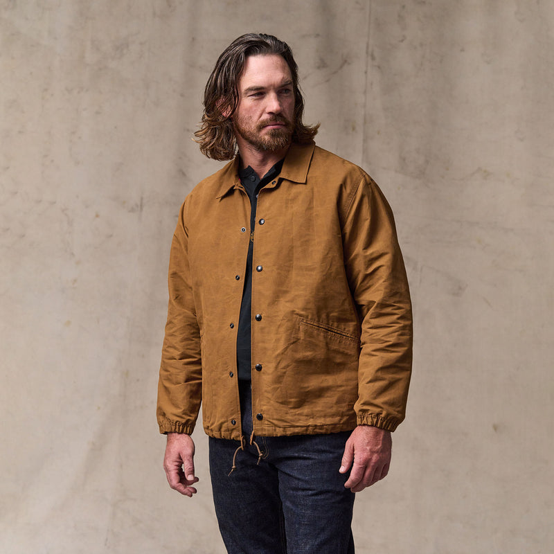 Dry wax windbreaker von Filson | Harvest tan (Brown)