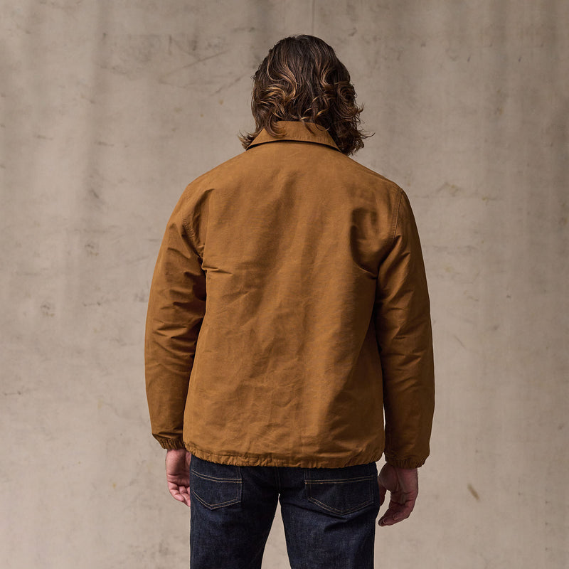 Dry wax windbreaker von Filson | Harvest tan (Brown)