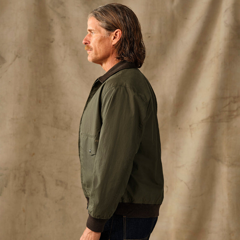 Cover cloth bomber jacket by Filson | Marsh olive (Green)