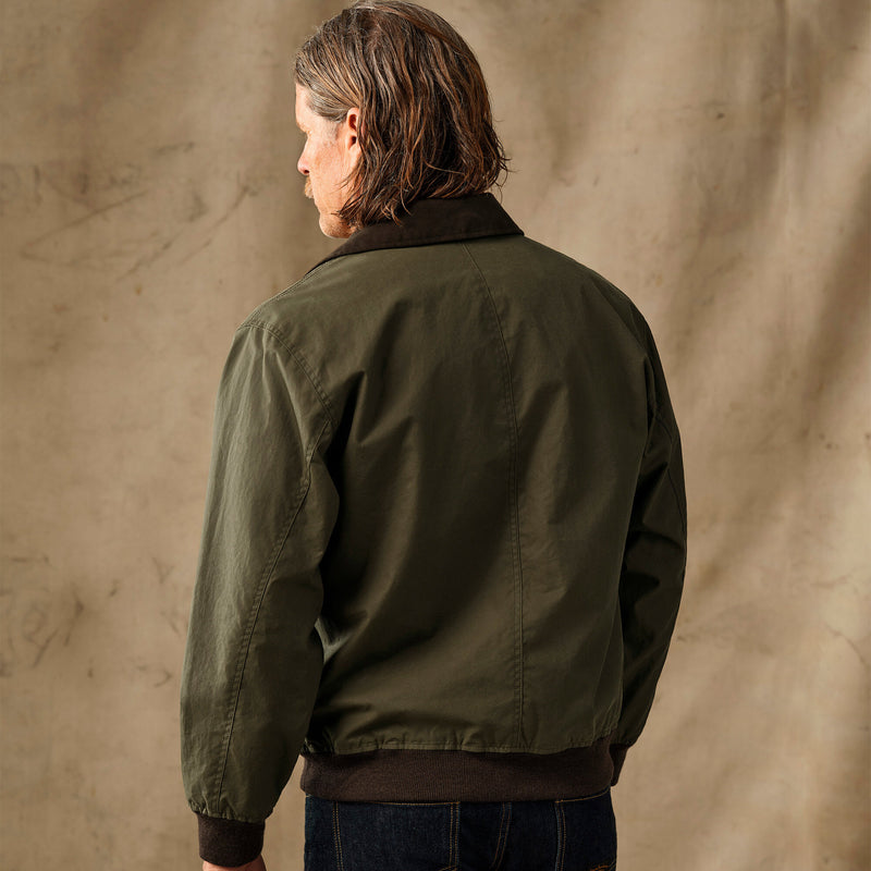 Cover cloth bomber jacket by Filson | Marsh olive (Green)
