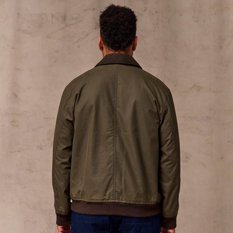 Cover cloth bomber jacket by Filson | Marsh olive (Green)