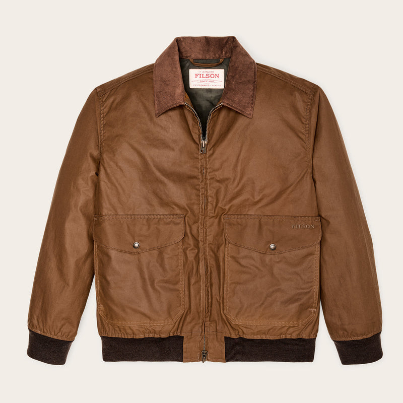Cover cloth bomber jacket by Filson | Dark tan (Brown)