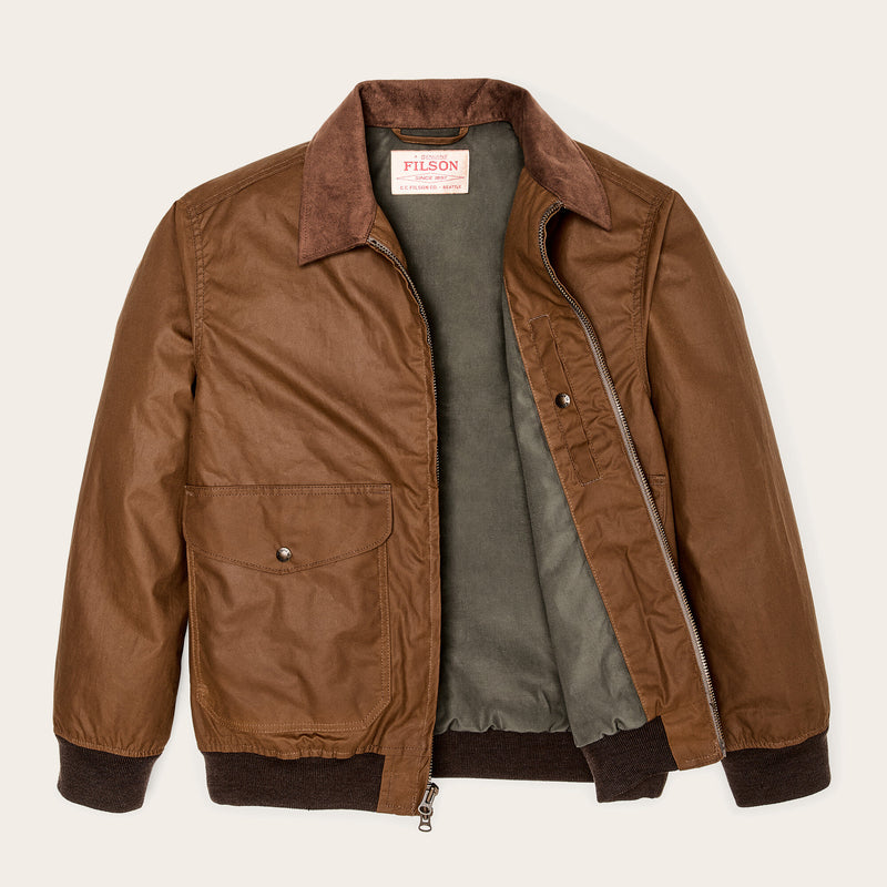 Cover cloth bomber jacket by Filson | Dark tan (Brown)