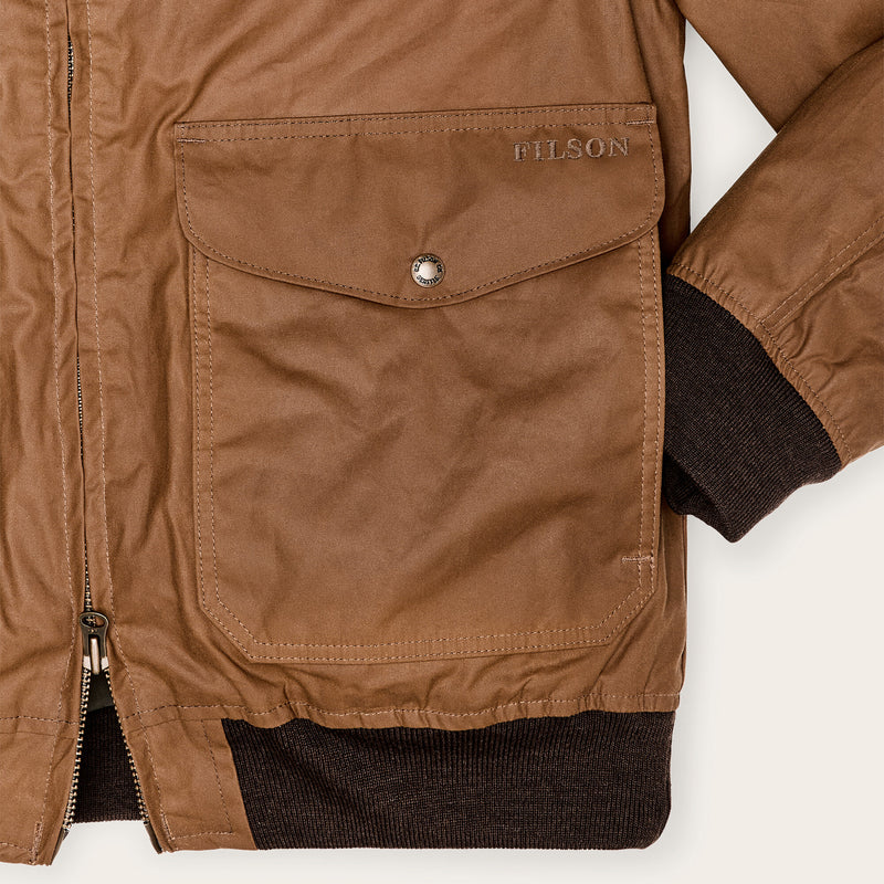 Cover cloth bomber jacket by Filson | Dark tan (Brown)