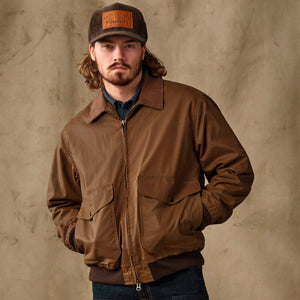 Cover cloth bomber jacket by Filson | Dark tan (Brown)