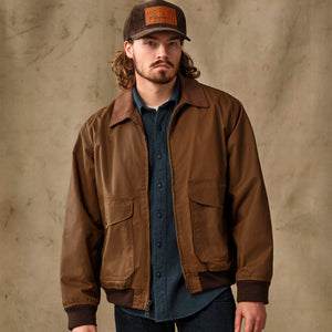 Cover cloth bomber jacket by Filson | Dark tan (Brown)