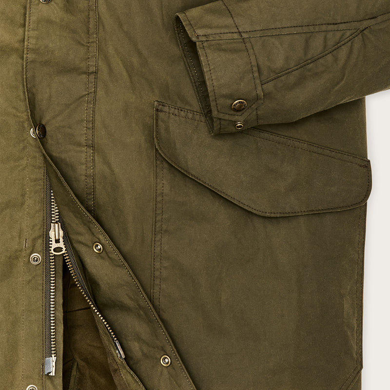 Cover cloth trench coat von Filson | Marsh olive (Green)