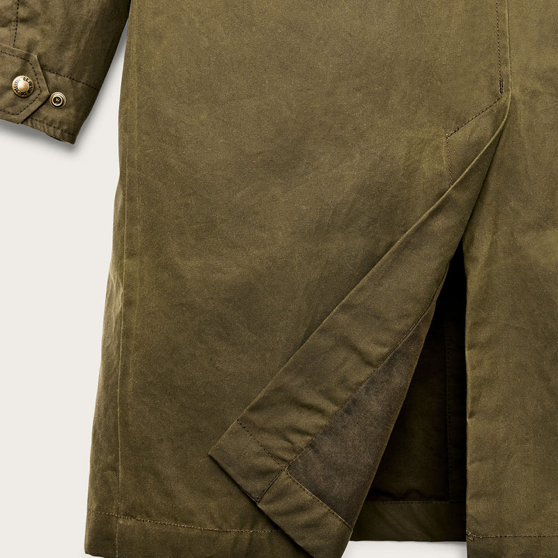 Cover cloth trench coat von Filson | Marsh olive (Green)