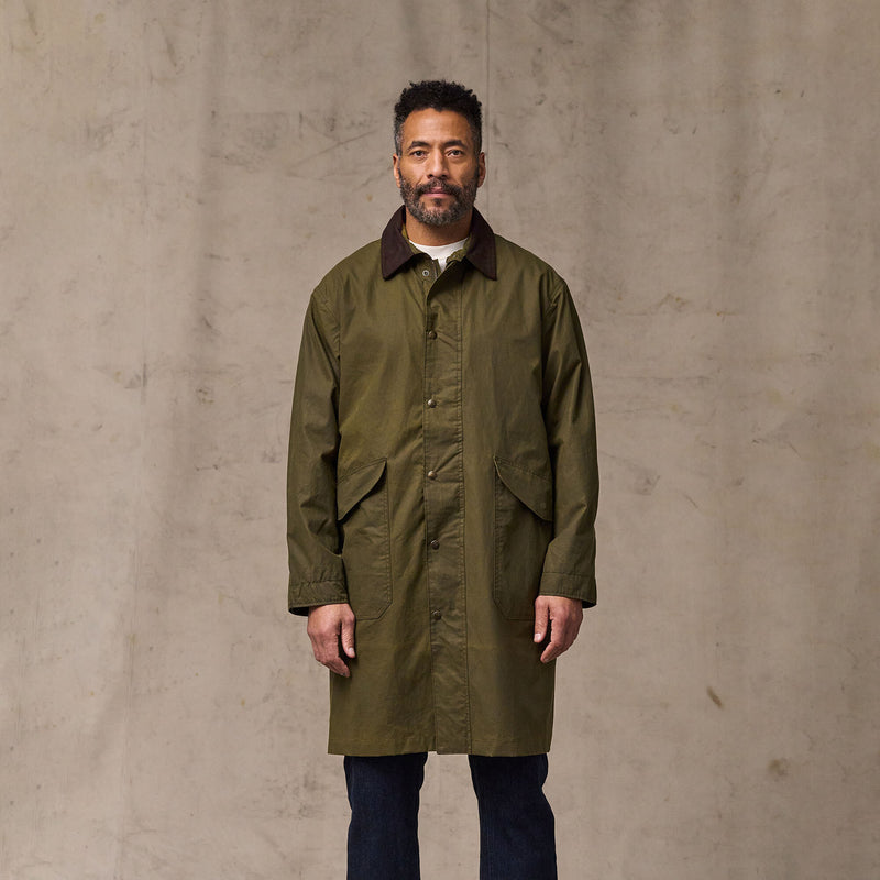 Cover cloth trench coat von Filson | Marsh olive (Green)