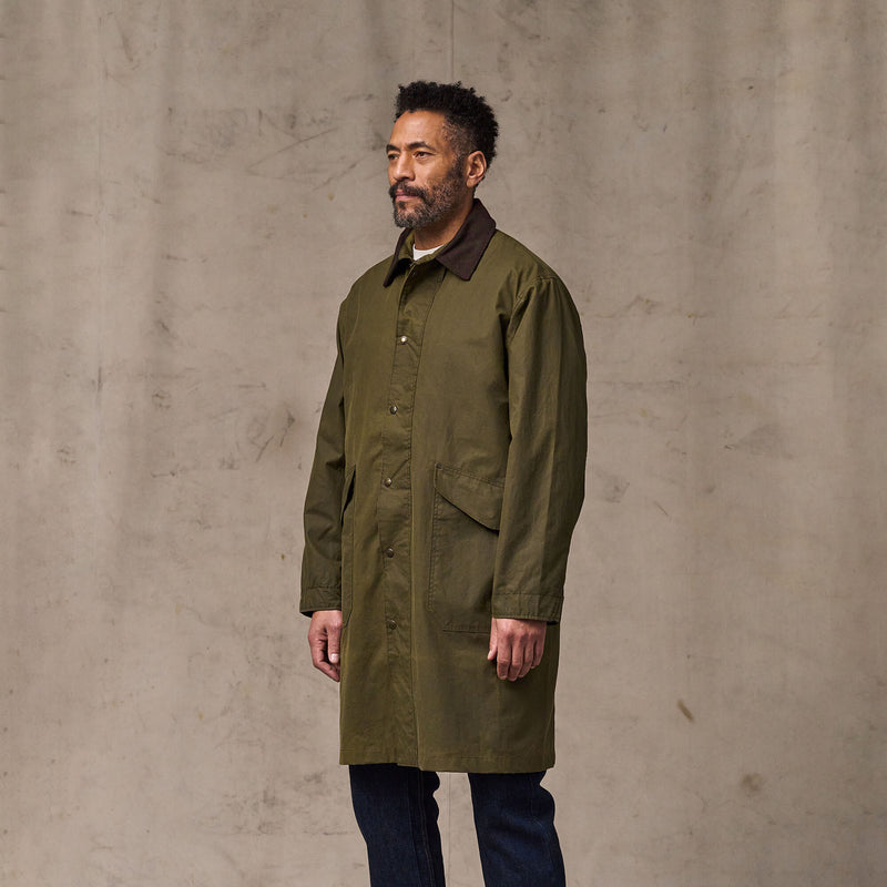 Cover cloth trench coat von Filson | Marsh olive (Green)