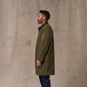 Cover cloth trench coat von Filson | Marsh olive (Green)