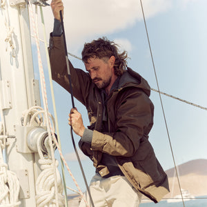 Dry wax omak coat by Filson | Dark beige (Beige)