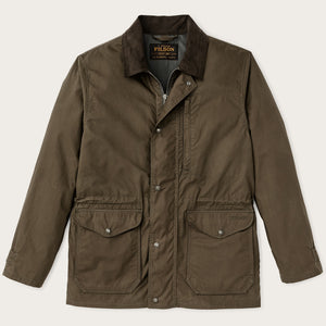 Dry wax mile marker coat von Filson | Burnt olive (Green)